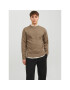 Jack&Jones Sveter 12236774 Hnedá Regular Fit - Pepit.sk