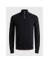 Jack&Jones Sveter Emil 12189339 Čierna Regular Fit - Pepit.sk