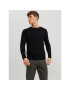 Jack&Jones Sveter Emil 12208364 Čierna Regular Fit - Pepit.sk