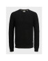 Jack&Jones Sveter Nick 12211275 Čierna Regular Fit - Pepit.sk