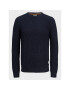 Jack&Jones Sveter Nick 12211275 Tmavomodrá Regular Fit - Pepit.sk