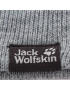 Jack Wolfskin Čiapka Rib Hat 1903891 Sivá - Pepit.sk