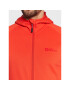 Jack Wolfskin Fleecová mikina Baiselberg 1710541 Červená Regular Fit - Pepit.sk