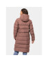 Jack Wolfskin Vatovaná bunda Frozen Palace Coat 1204133 Bordová Regular Fit - Pepit.sk