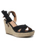 Jenny Fairy Espadrilky LS5517-06 Čierna - Pepit.sk