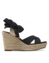 Jenny Fairy Espadrilky LS5517-06 Čierna - Pepit.sk