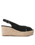 Jenny Fairy Espadrilky TS5249-01 Čierna - Pepit.sk