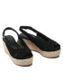 Jenny Fairy Espadrilky TS5249-01 Čierna - Pepit.sk