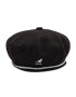 Kangol Baret so šiltom 2-Tone Bermuda Jax Beret K3408 Čierna - Pepit.sk