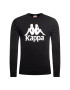 Kappa Mikina 703797 Čierna Regular Fit - Pepit.sk