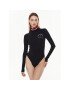 KARL LAGERFELD Body Monogram Seamless 225W1708 Čierna Slim Fit - Pepit.sk