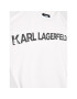 Karl Lagerfeld Kids Každodenné šaty Z12206 D Biela Regular Fit - Pepit.sk