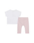 Karl Lagerfeld Kids Súprava tričko a nohavice Z98127 Biela Regular Fit - Pepit.sk