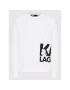 KARL LAGERFELD Mikina Sweat 705084 521900 Biela Regular Fit - Pepit.sk