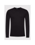 KARL LAGERFELD S dlhými rukávmi Crewneck 755403 521224 Čierna Regular Fit - Pepit.sk