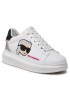 KARL LAGERFELD Sneakersy KL62570N Biela - Pepit.sk