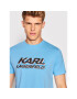 KARL LAGERFELD Tričko 755080 523224 Modrá Regular Fit - Pepit.sk