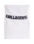 KARL LAGERFELD Úpletové šaty 231W1359 Biela Regular Fit - Pepit.sk