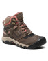 Keen Trekingová obuv Ridge Flex Mid Wp W 1024921 Hnedá - Pepit.sk