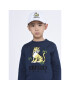 Kenzo Kids Mikina K25758 S Tmavomodrá Regular Fit - Pepit.sk