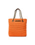 Kurt Geiger Kabelka Chelsea Raffia Tote 4104691999 Oranžová - Pepit.sk