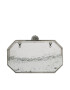 Kurt Geiger Kabelka Glitter Clutch 9543710979 Strieborná - Pepit.sk