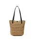 Kurt Geiger Kabelka Hampton Raffia Tote 9795540449 Béžová - Pepit.sk