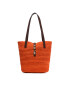 Kurt Geiger Kabelka Hampton Raffia Tote 9795591449 Oranžová - Pepit.sk