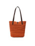 Kurt Geiger Kabelka Hampton Raffia Tote 9795591449 Oranžová - Pepit.sk