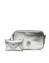 Kurt Geiger Kabelka Shoreditch Sm Camera Bag 8475663409 Strieborná - Pepit.sk