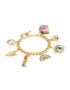 Kurt Geiger Náramok Multi Charms Bracelet 8840761429 Zlatá - Pepit.sk