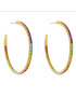 Kurt Geiger Náušnice Rainbow Hoops 8842369429 Farebná - Pepit.sk