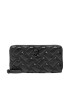 Kurt Geiger Veľká dámska peňaženka Zip Around Wallet Drench 9344200109 Čierna - Pepit.sk