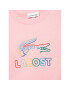 Lacoste Mikina SJ2583 Ružová Regular Fit - Pepit.sk