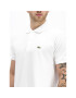 Lacoste Polokošeľa L1212 Biela Classic Fit - Pepit.sk