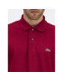 Lacoste Polokošeľa L1212 Bordová Classic Fit - Pepit.sk