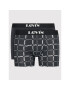 Levi's® Súprava 2 kusov boxeriek Logo Plaid 701203916 Čierna - Pepit.sk