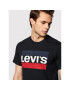 Levi's® Tričko Sportswear Graphic Tee 39636-0050 Čierna Regular Fit - Pepit.sk