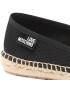 LOVE MOSCHINO Espadrilky JA10192G0EJI0000 Čierna - Pepit.sk