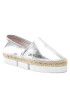 LOVE MOSCHINO Espadrilky JA10213G0EIF0902 Strieborná - Pepit.sk