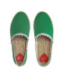 LOVE MOSCHINO Espadrilky JA10323G1GJH0850 Zelená - Pepit.sk