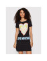 LOVE MOSCHINO Každodenné šaty W592918M 3876 Čierna Regular Fit - Pepit.sk