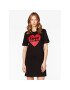 LOVE MOSCHINO Každodenné šaty W5A0230M 4405 Čierna Regular Fit - Pepit.sk