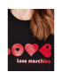 LOVE MOSCHINO Každodenné šaty W5D1601M 3876 Čierna Regular Fit - Pepit.sk