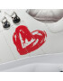 LOVE MOSCHINO Sneakersy JA15504G0DIE0100 Biela - Pepit.sk