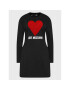 LOVE MOSCHINO Úpletové šaty WD0501E 2388 Čierna Regular Fit - Pepit.sk