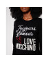 LOVE MOSCHINO Úpletové šaty WS57R11X 1434 Čierna Regular Fit - Pepit.sk