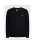 Lyle & Scott Kardigán Argyle KN1703V Čierna Regular Fit - Pepit.sk