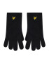 Lyle & Scott Pánske rukavice Racked Rib Gloves GL304CL Čierna - Pepit.sk