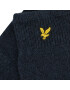 Lyle & Scott Pánske rukavice Racked Rib Gloves GL304CL Tmavomodrá - Pepit.sk